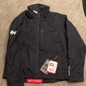 Helly Hansen Black Jacket with Red Details